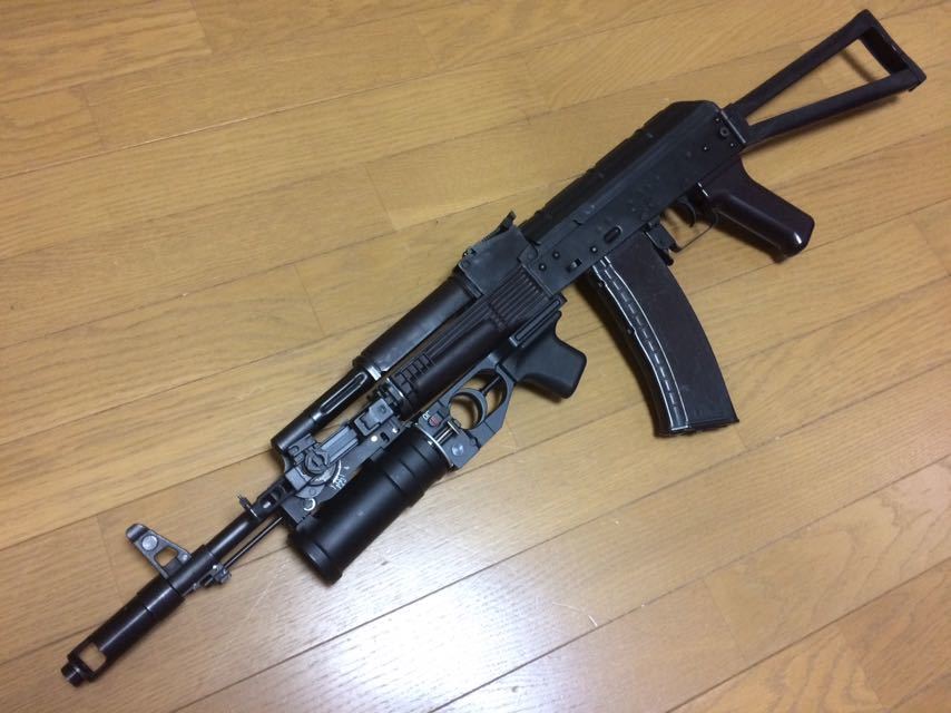 LCT AKS74 実物 プラム ハンドガード マガジン カスタム D-boy GP25
