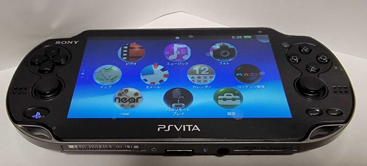 ヤフオク! - PS Vita PCH 1000 ブラック ジャンク ゲー...