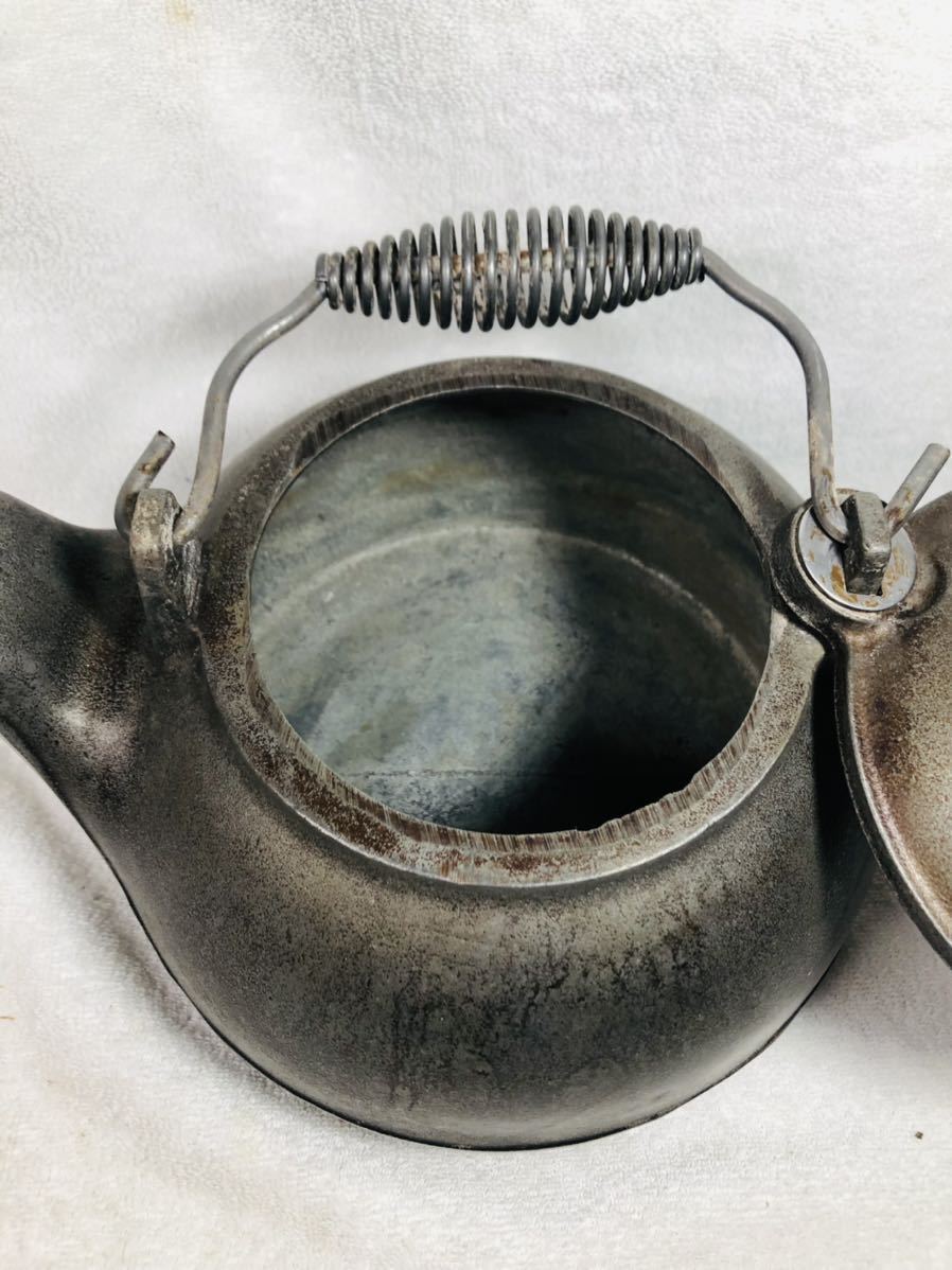 Lodge cast kettle ロッジの2.4L ビンテージ鋳鉄製ケトル キッチン