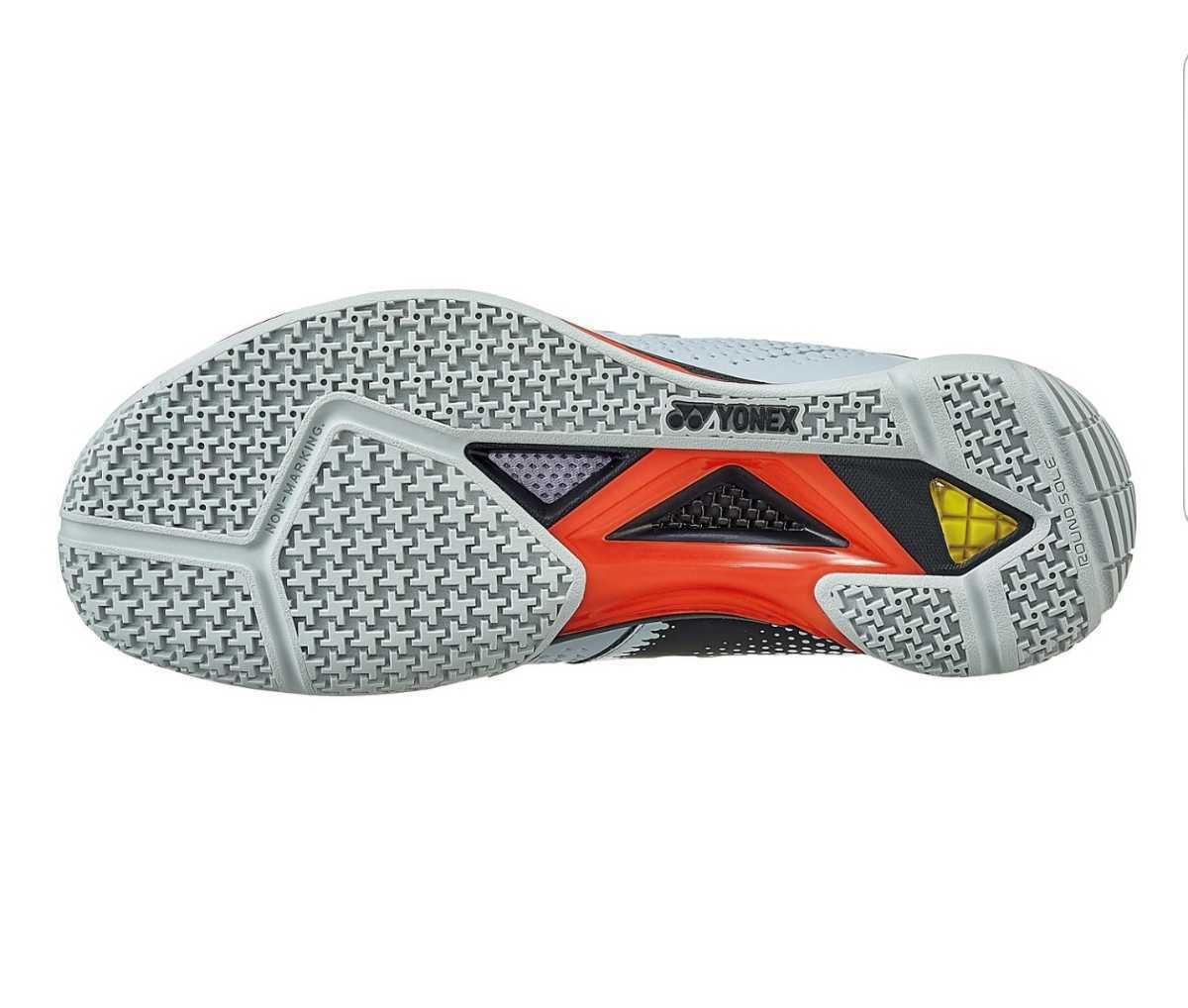  Yonex badminton shoes 27cm SHBELZ2MDeklipshonZMD light gray 