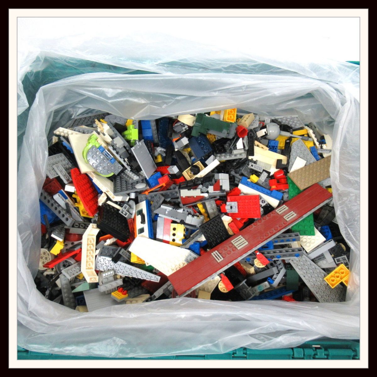 レゴ(LEGO) バラパーツ 約10kg ミニフィグ 200g シティ CITY 60058 /60064 北極探検家 物資輸送機 /パワーボート 60085【R3【S4_画像2