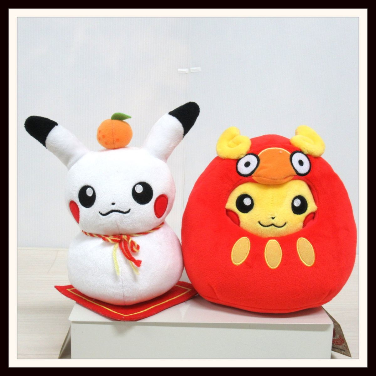 ポケモンセンター ダルマッカごっこピカチュウ ぬいぐるみ ポケモンセンター ダルマッカごっこピカチュウ ぬいぐるみ