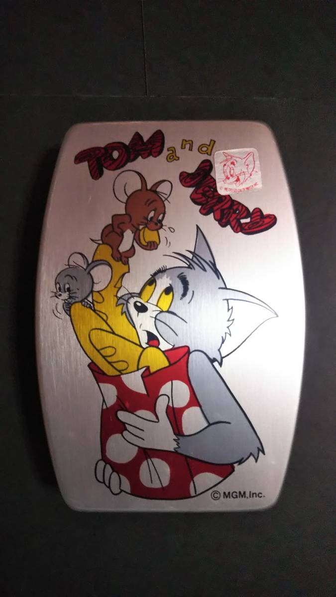 昭和レトロ 未開封 TOMandJERRY トムとジェリー アルミ 弁当 未使用 ニブルス/タフィー　小