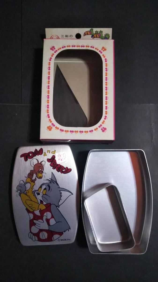  Showa Retro unopened TOMandJERRY Tom . Jerry aluminium . present unused nibrus/ tough .- small 