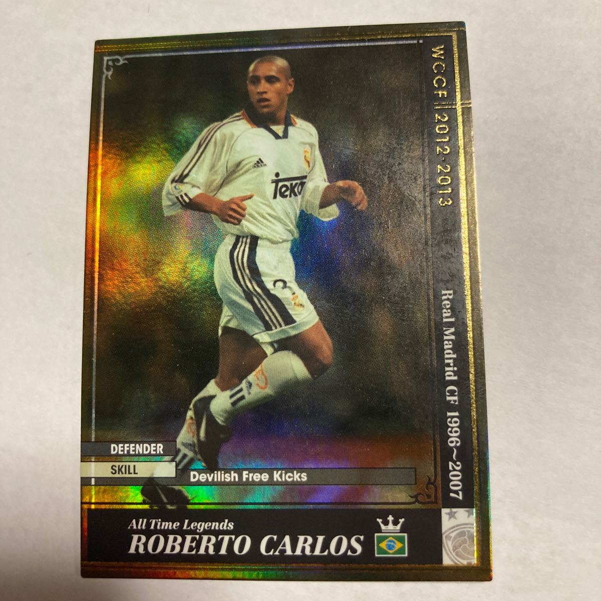 Yahoo!オークション - 送料込/WCCF12-13ATLEロベルト・カルロス Yahoo!オークション - 送料込/WCCF12-13ATLEロベルト・カルロス