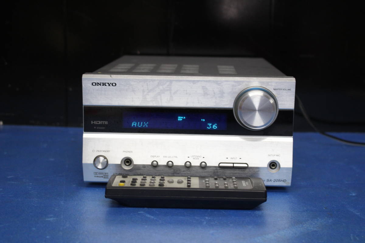 Yahoo!オークション - ONKYO AVセンター SA-205HD・純正リモコン Yahoo!オークション - ONKYO AVセンター SA-205HD・純正リモコン