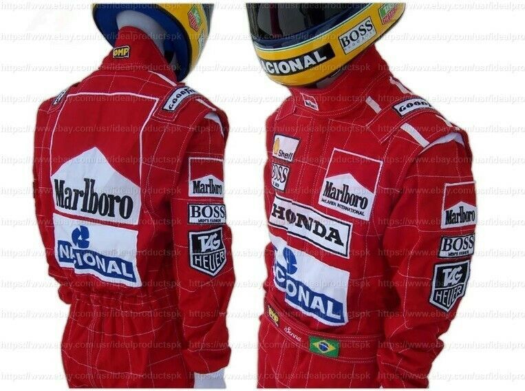 海外 限定品 送料込み アイルトン・セナ F1 レーシングスーツ Ayrton Senna 1991 F1 Racing Suit サイズ各種