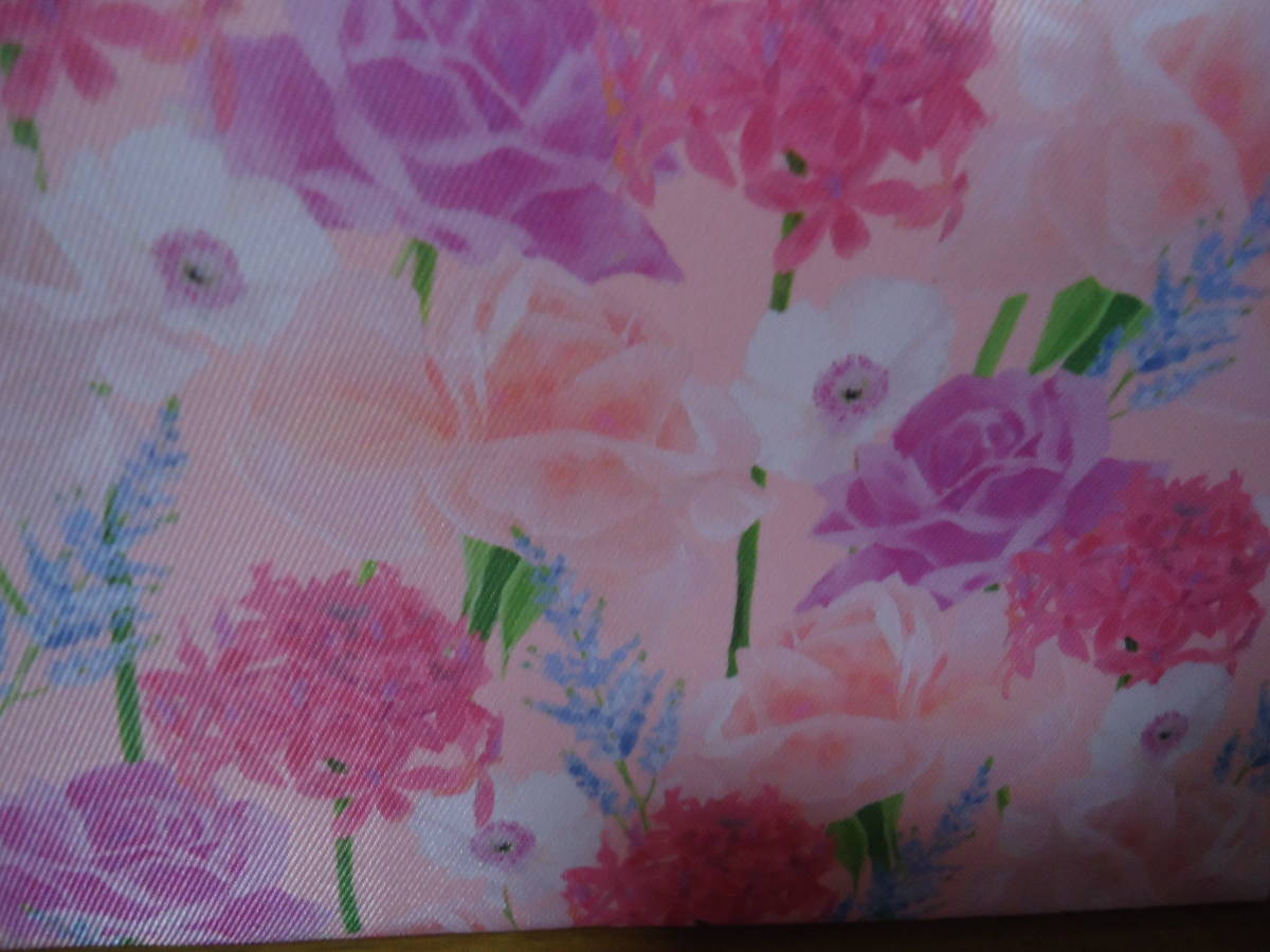 ♪整理♪日比谷花壇♪フラワーポーチ♪ピンク♪薔薇♪ばら♪バラ♪可愛い♪②_日比谷花壇さんの素敵なフラワーポーチです