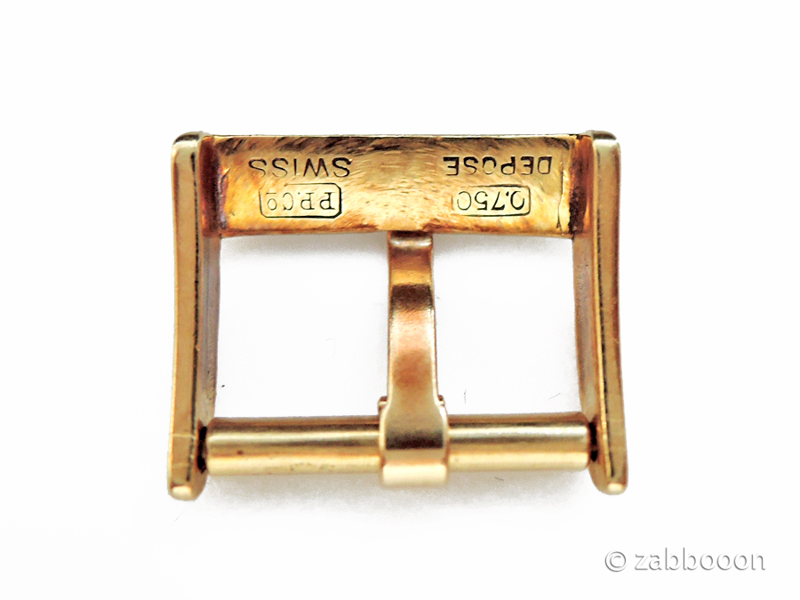 パテック・フィリップ 純正 SWISS 尾錠 14mm 1940年代前後 18KYG パテック・フィリップ 純正 SWISS 尾錠 14mm 1940年代前後 18KYG