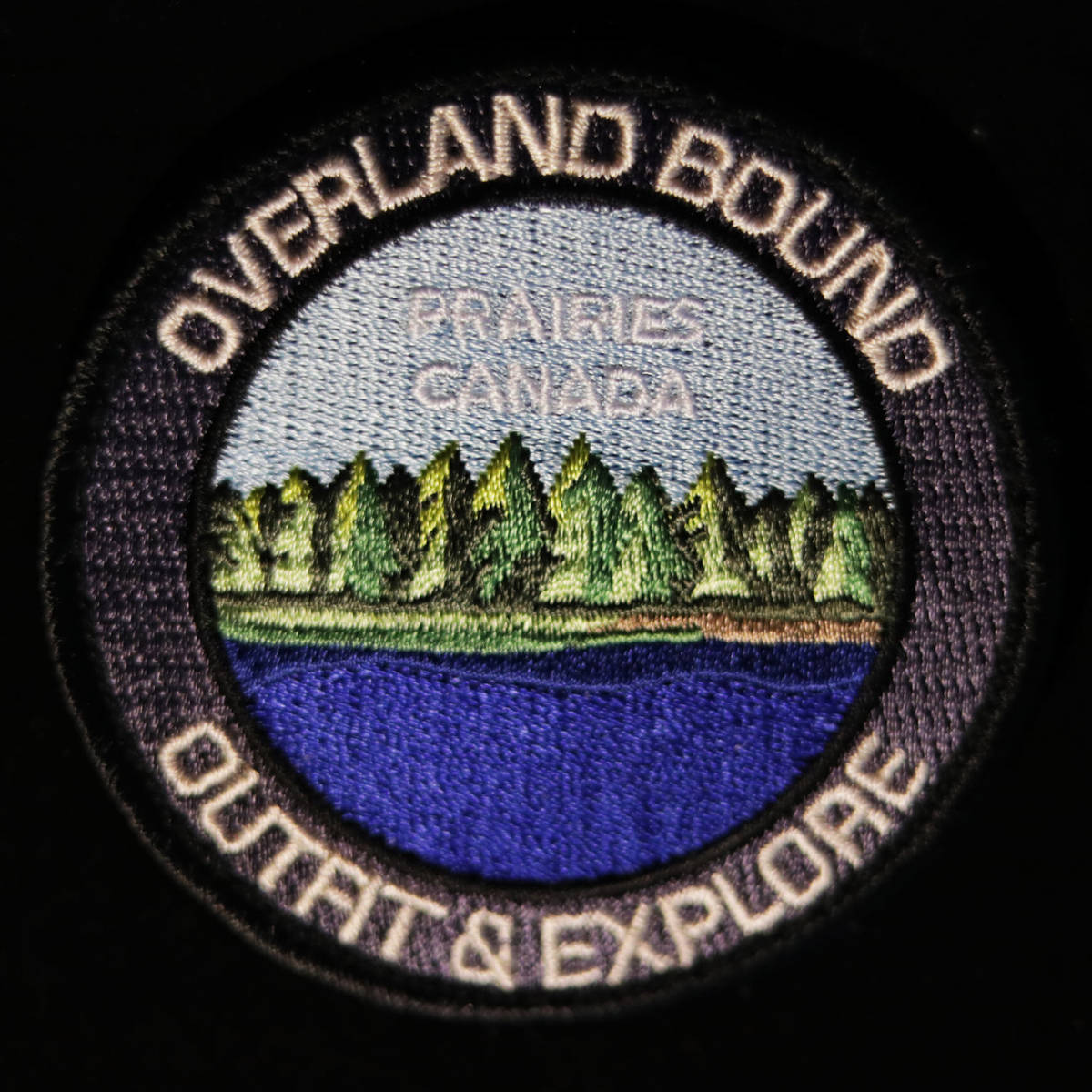 オーバーランド　バウンド　Canada Prairies　パッチ　ワッペン　USDM 　オフロード　ランクル　OVERLAND BOUND_画像3