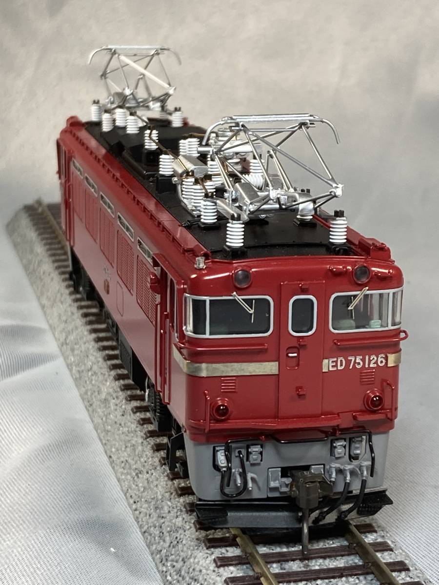 Yahoo!オークション - 美品・天賞堂・HO・ED75 126号機 Yahoo!オークション - 美品・天賞堂・HO・ED75 126号機
