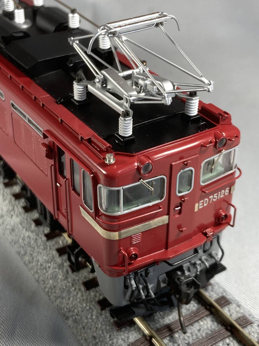 Yahoo!オークション - 美品・天賞堂・HO・ED75 126号機 Yahoo!オークション - 美品・天賞堂・HO・ED75 126号機