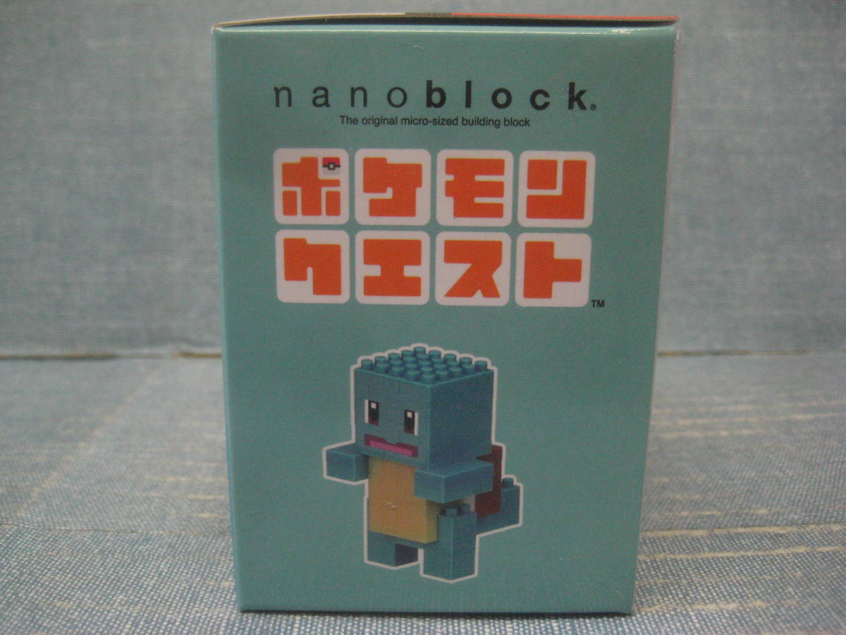 ☆未使用品 nano block ナノブロック ポケモンクエスト ゼニガメ ☆_画像3