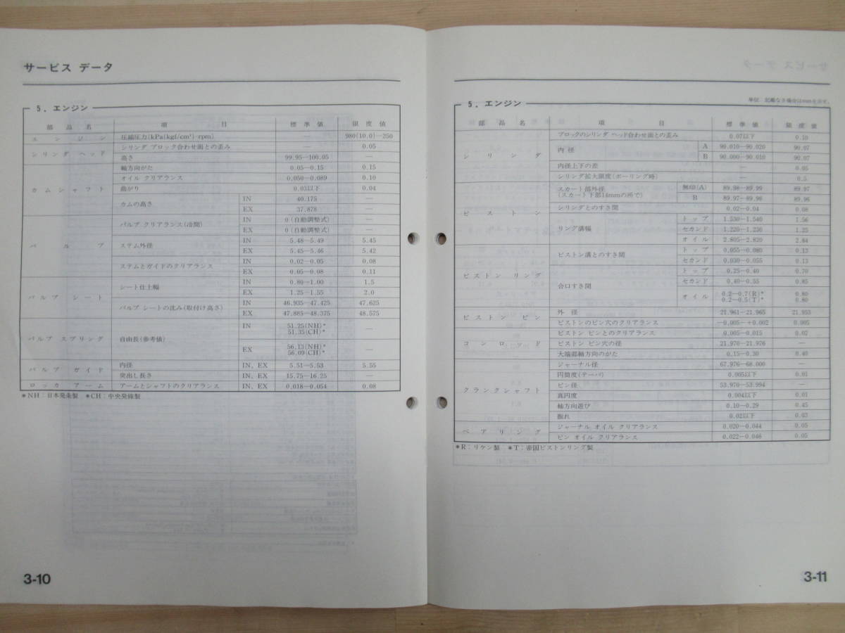 M3☆ HONDA ホンダ LEGEND レジェンド サービスマニュアル 構造・整備編 （追補版） 2001-1 LA-KA9型 1500001～ 220121_画像8