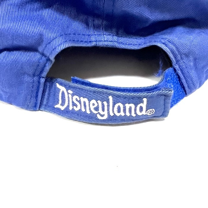 【送料無料】レア 90s Disneyland ディズニー 刺繍 CAP 帽子 ミッキー ドナルド プルート グーフィー チップ&デール vintage 古着_画像9