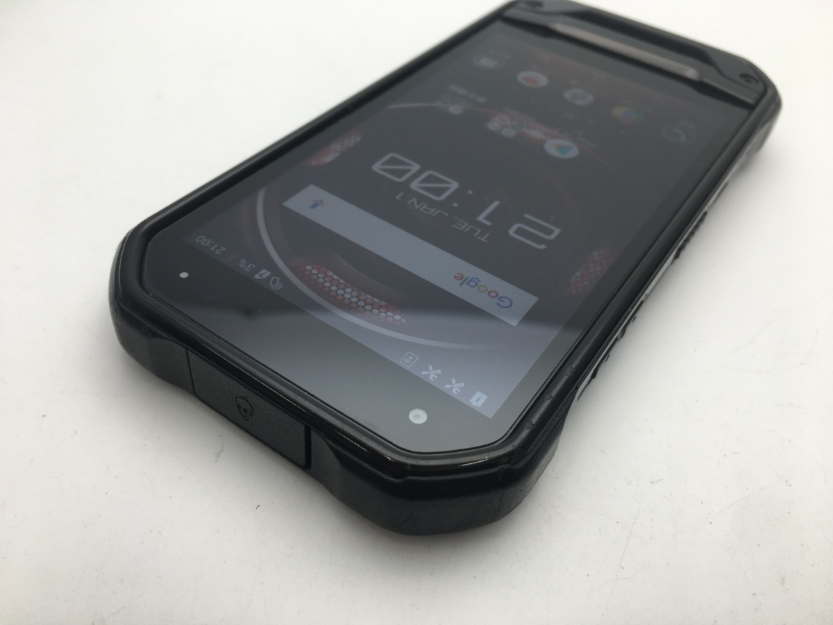 【RUUN8489】【SIMフリー】【中古】au KYOCERA TORQUE G03 KYV41 ブラック SIMロック解除済 最強タフネスandroidスマホ 楽天モバイル可能_画像4