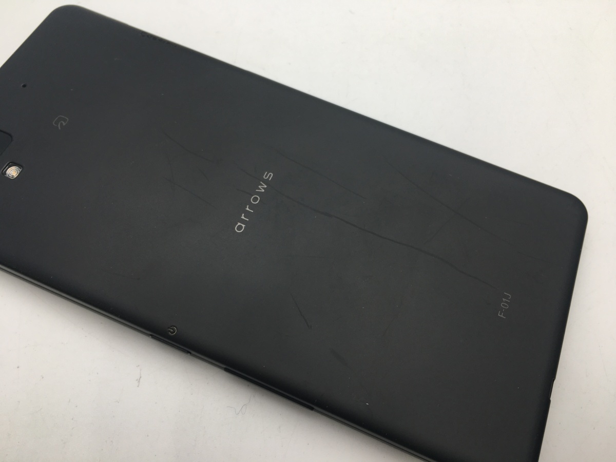 【RUUN8490】SIMフリーSIMロック解除済 docomo arrows NX F-01J ブラック◆中古◆送料250円◆ドコモ android スマホ バージョン8.1.0_画像3