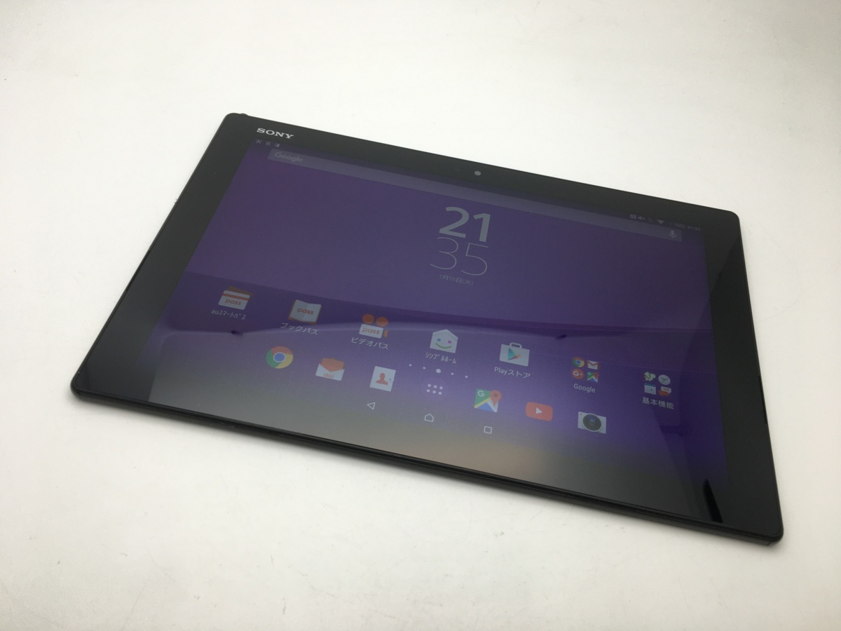 RUUN8522】SIMフリーSIMロック解除済 au SONY Xperia Z4 Tablet SOT31