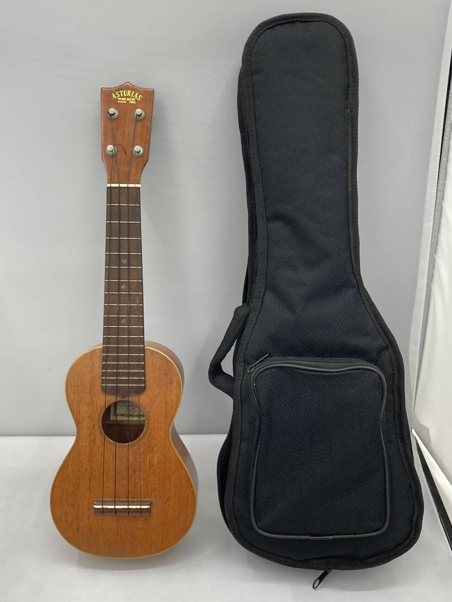 ジャンク品 アストリアス ASTURIAS Soprano Custom ASTURIAS ウクレレ