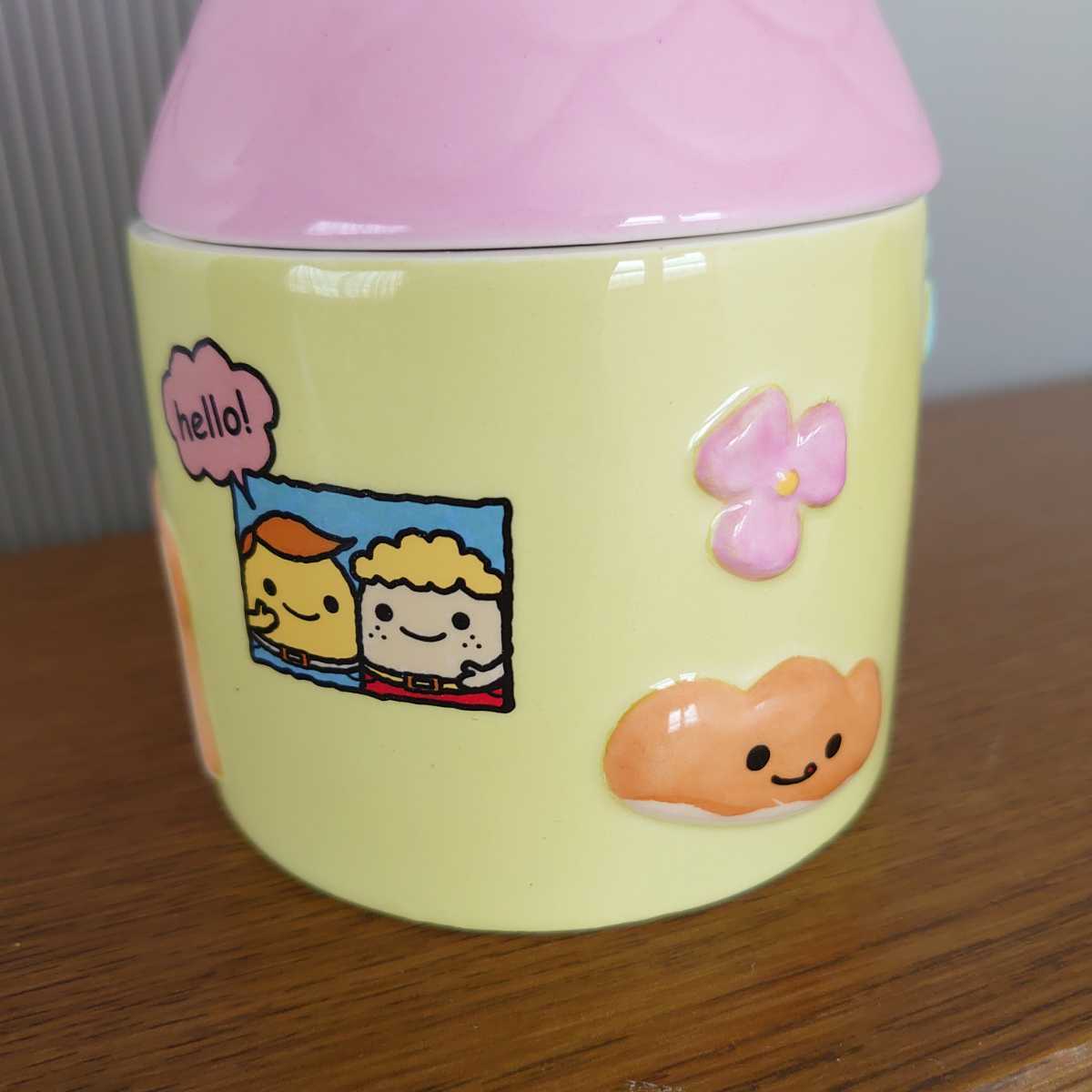 サンリオ レア ぱんくんち 陶器製 小物入れ 立体 SANRIO pankunchi