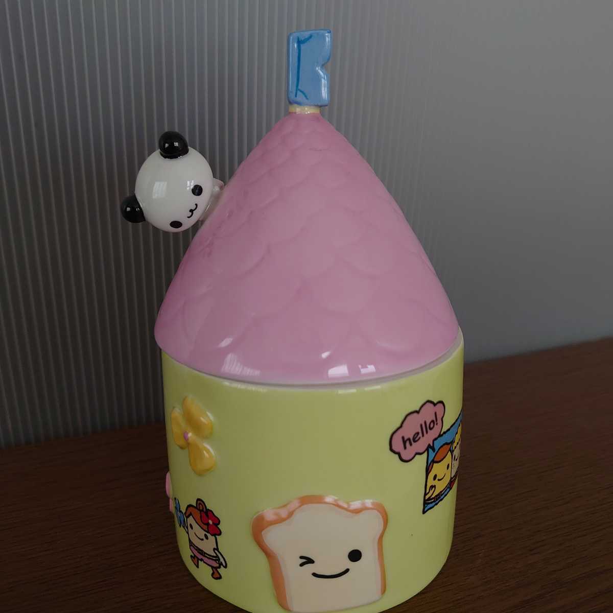 サンリオ レア ぱんくんち 陶器製 小物入れ 立体 SANRIO pankunchi