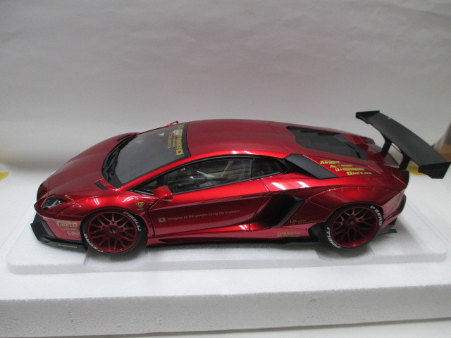 新品 1/18 オートアート LB-WORKS ランボルギーニ アヴェンタドール