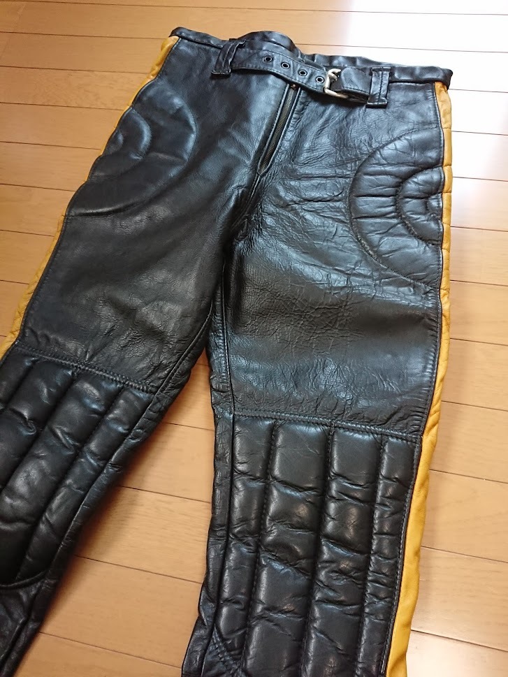ビンテージ VMX レザーパンツ 革パンツ ビンテージモトクロス