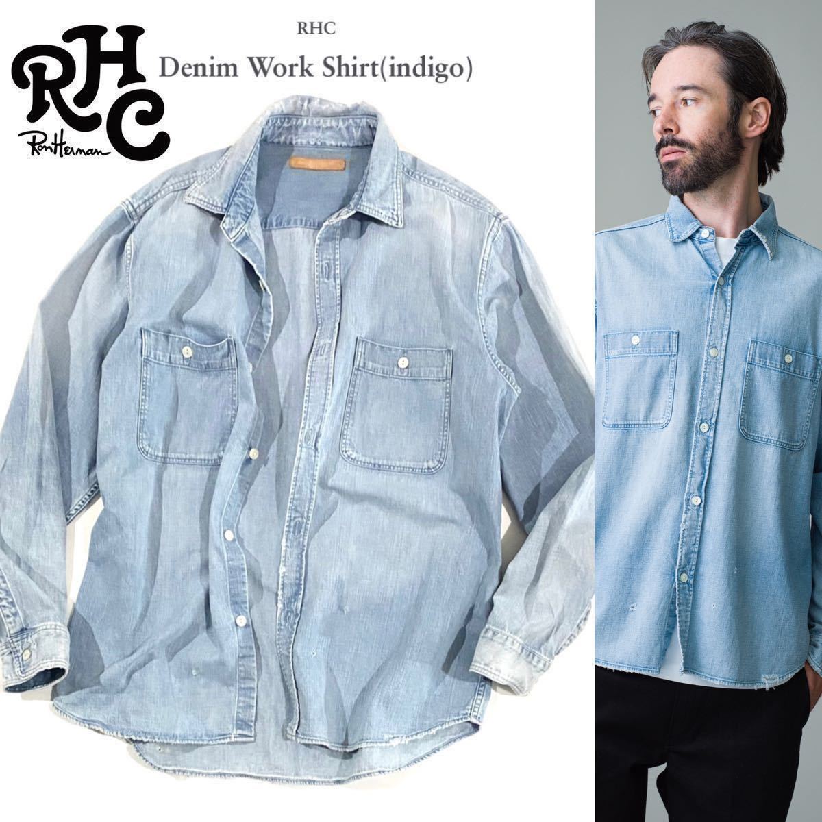 Yahoo!オークション - 【Ron Herman】DENIM WORK SHIRT