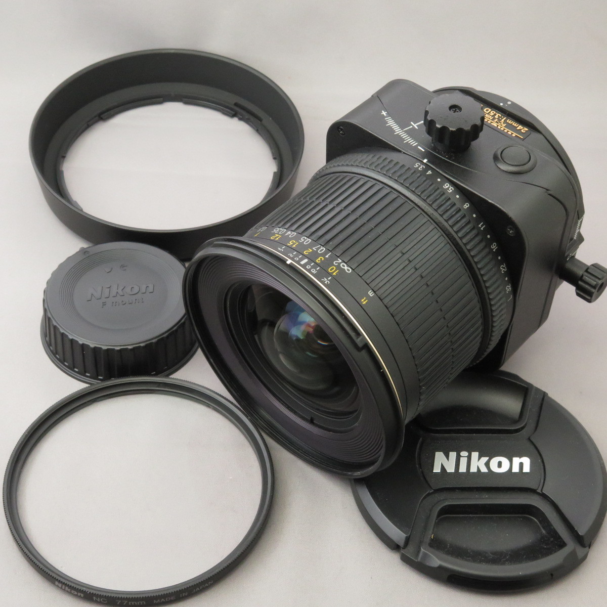 一部予約販売】 【美品】Nikonニコン PC-E24mmF3.5D ED ☆NO.5374