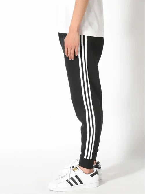 送料無料 XS 黒 adidas Originals track pant pants アディダス トラックパンツ ジャージ 三本線 3本ライン スキニーパンツ 美品