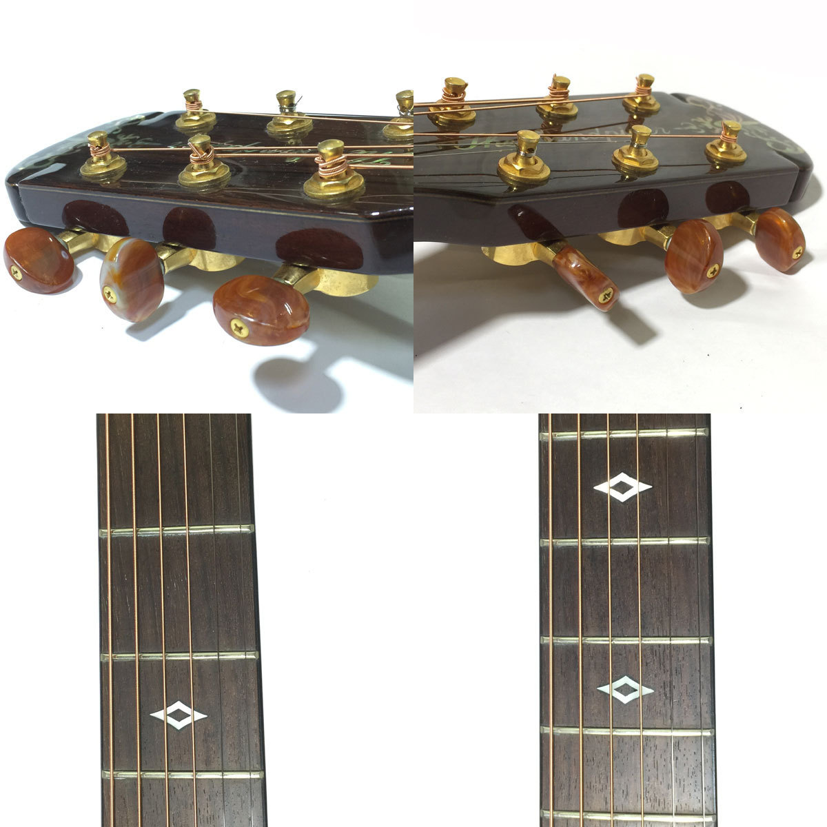 Aria Custom Shop The Sandpiper SPF-MID (Steel String Model) エレアコ_画像3