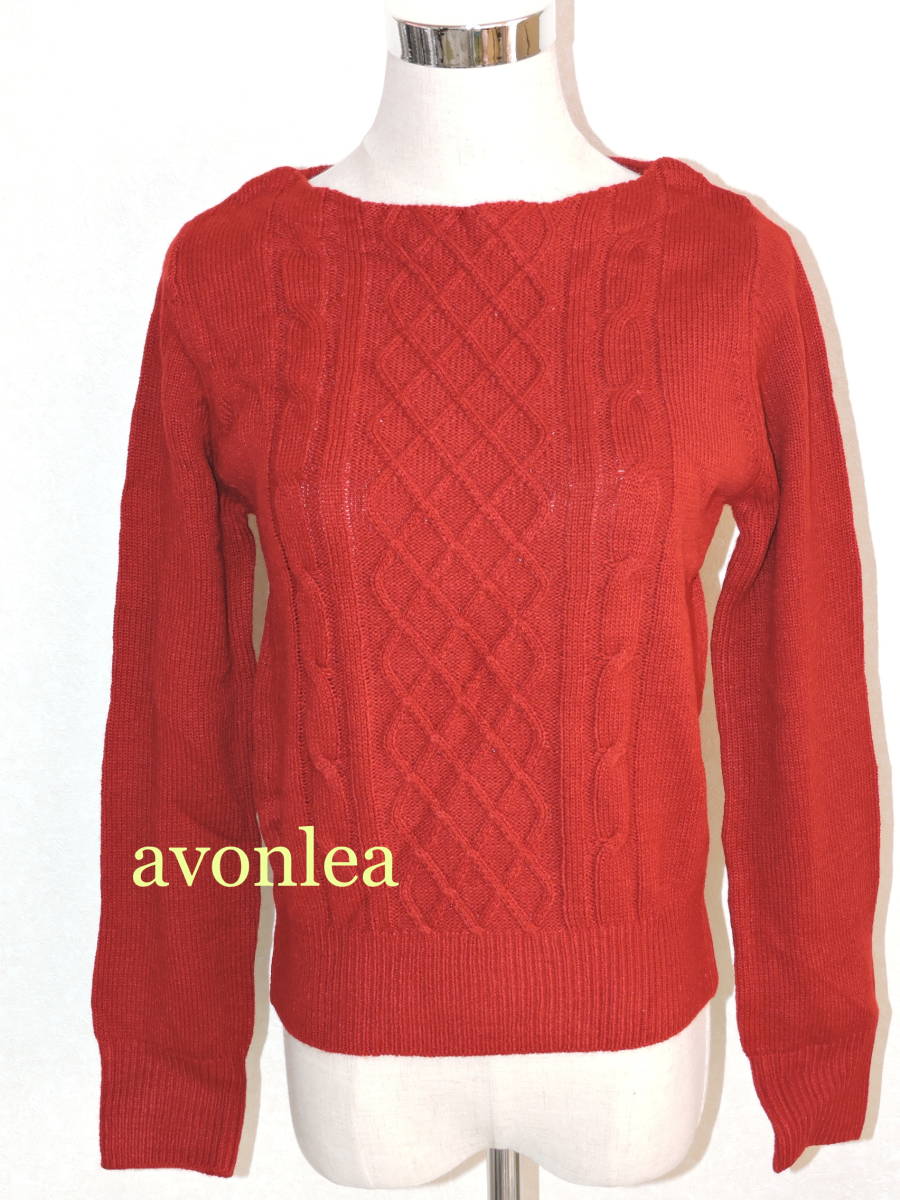  new goods any SiSe varnish .s knitted M red soft ..!( Onward . mountain / spring autumn winter / sweater / tops / red / round neck / boat neck 