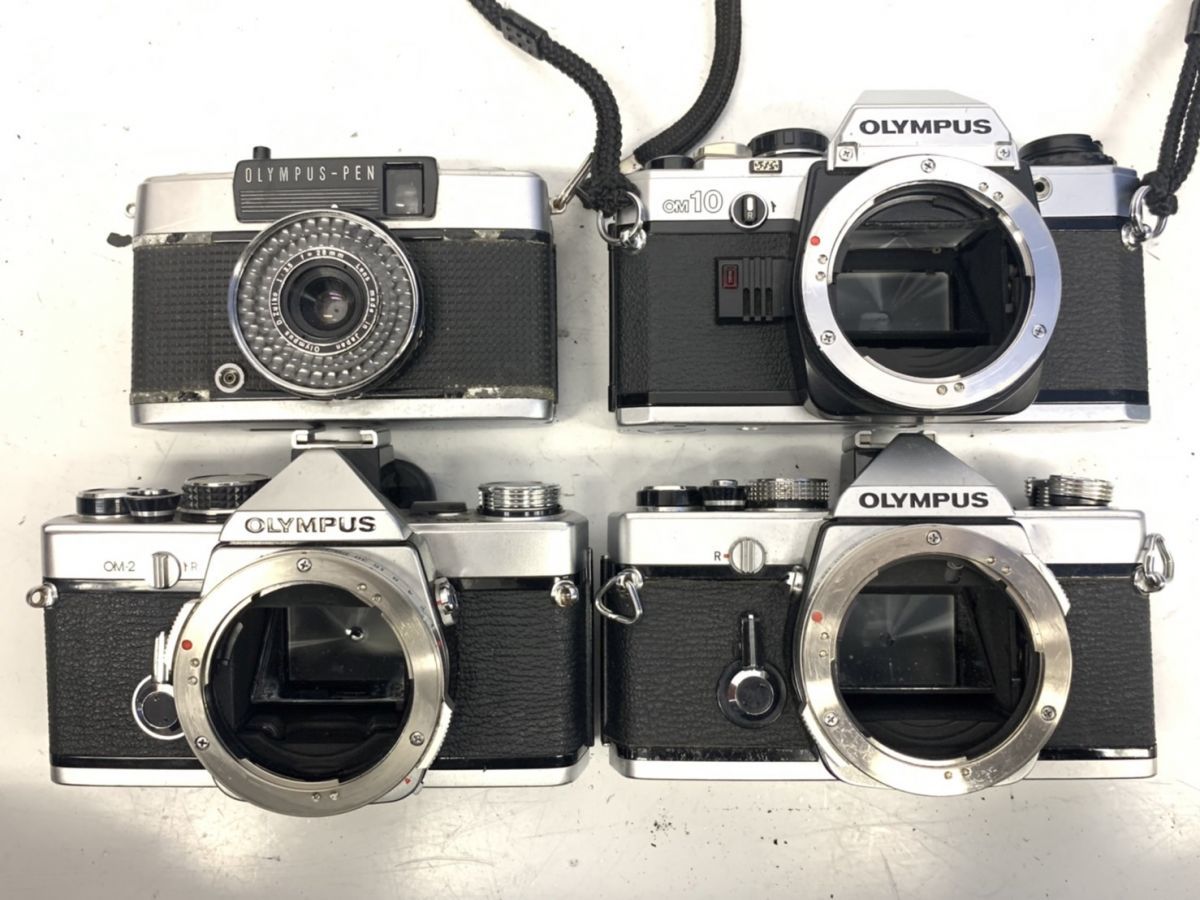 T937-00000■ OLYMPUS Mamiya MF一眼 蛇腹カメラ 10点セット OM-1 OM-2 OM10 Mamiya 6 PEN EE-3 etc ④_画像5