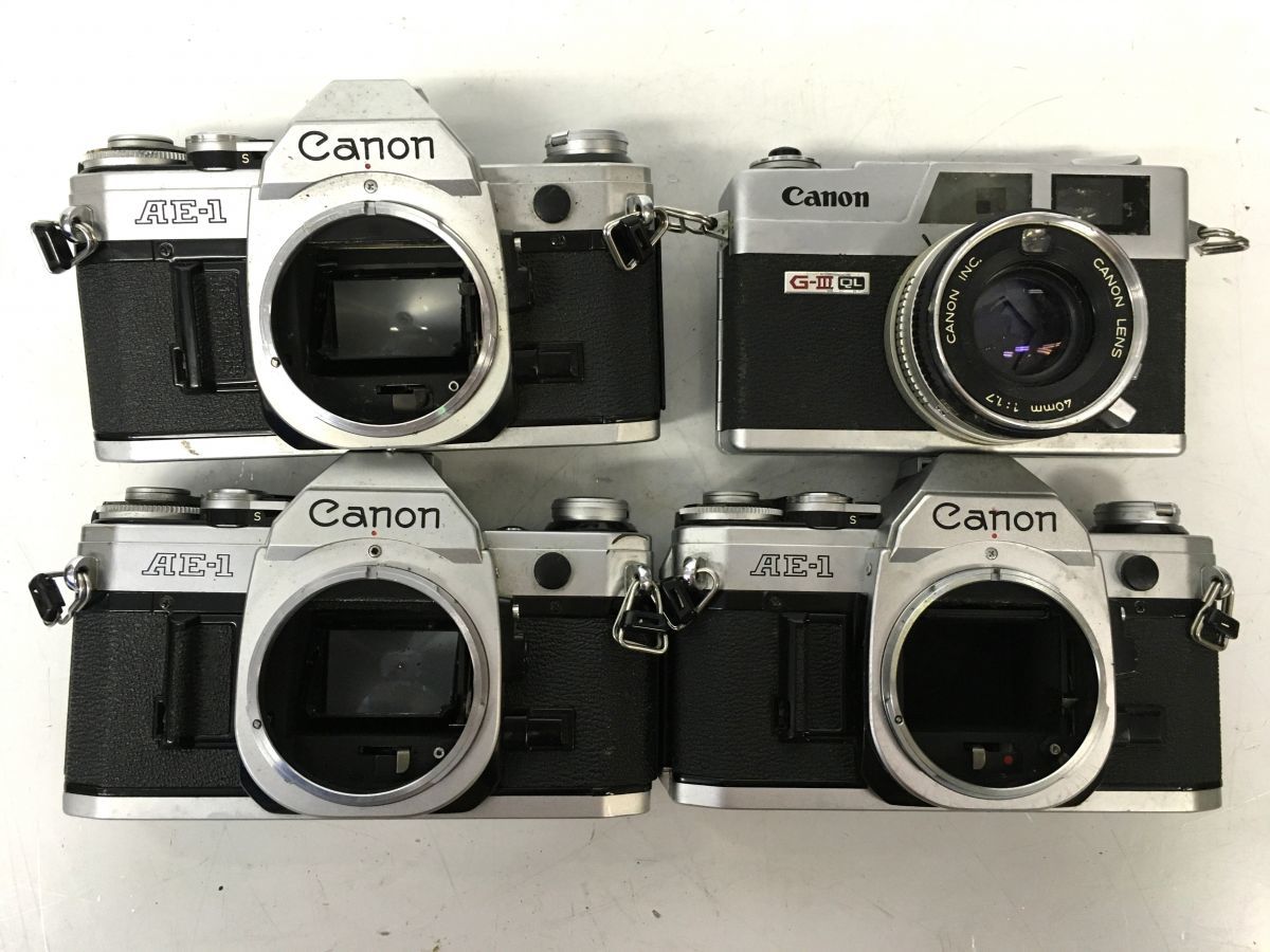 T244-00000■ Canon AF MT 一眼カメラ 10点セット AE-1 EOSKissⅢ G-Ⅲ FT EOS650 A-1 SX30IS など ⑯_画像2