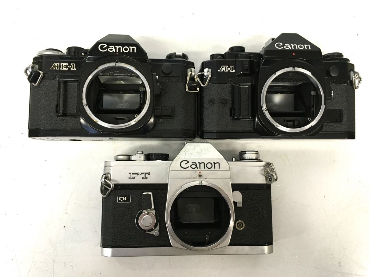 T244-00000■ Canon AF MT 一眼カメラ 10点セット AE-1 EOSKissⅢ G-Ⅲ FT EOS650 A-1 SX30IS など ⑯_画像5