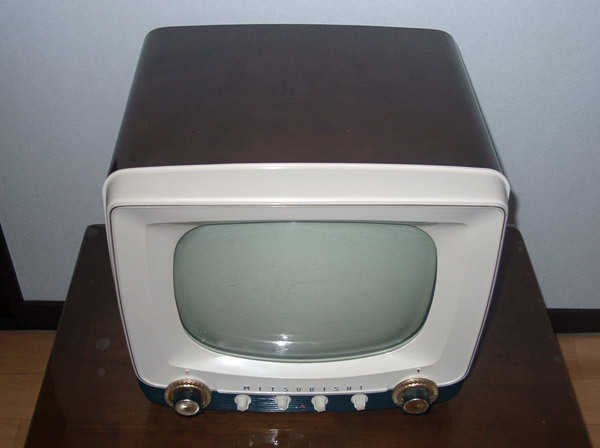 Yahoo!オークション - 三菱 真空管式白黒テレビ 昭和33年 分解 Yahoo!オークション - 三菱 真空管式白黒テレビ 昭和33年 分解