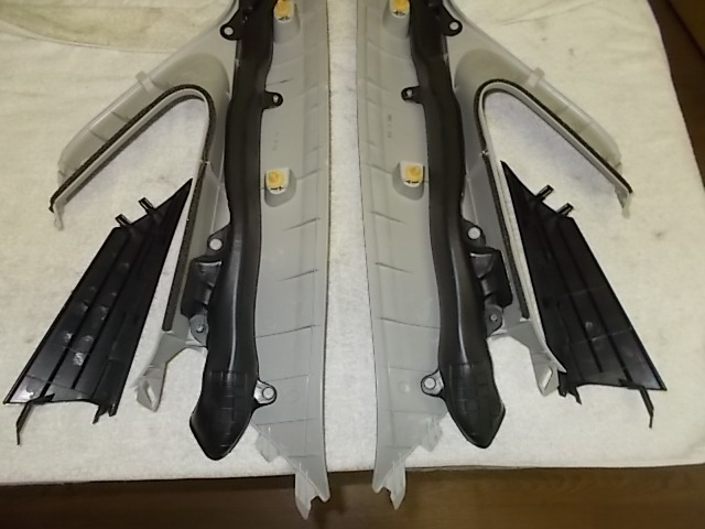 16 L175S ムーヴ カスタム フロントピラーカバー Ａピラー 左右 ムーブ 商品説明記載。送料は説明文中央に記載しています。☆_画像6