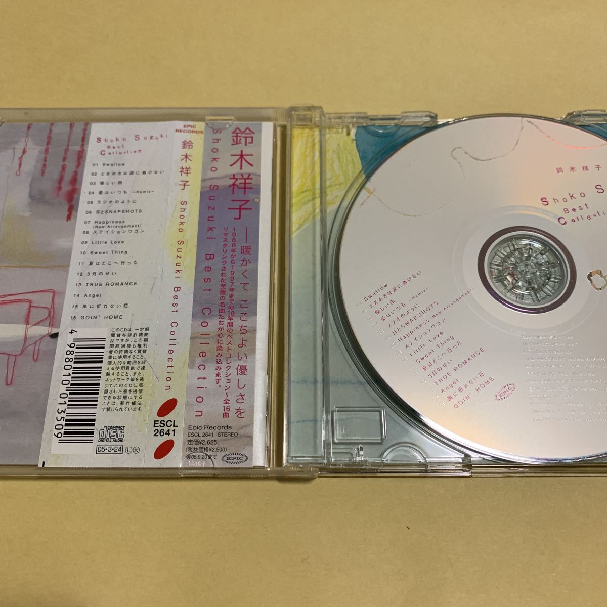 ☆帯付☆美品☆ 鈴木祥子 / Shoko Suzuki Best Collection CD_画像3