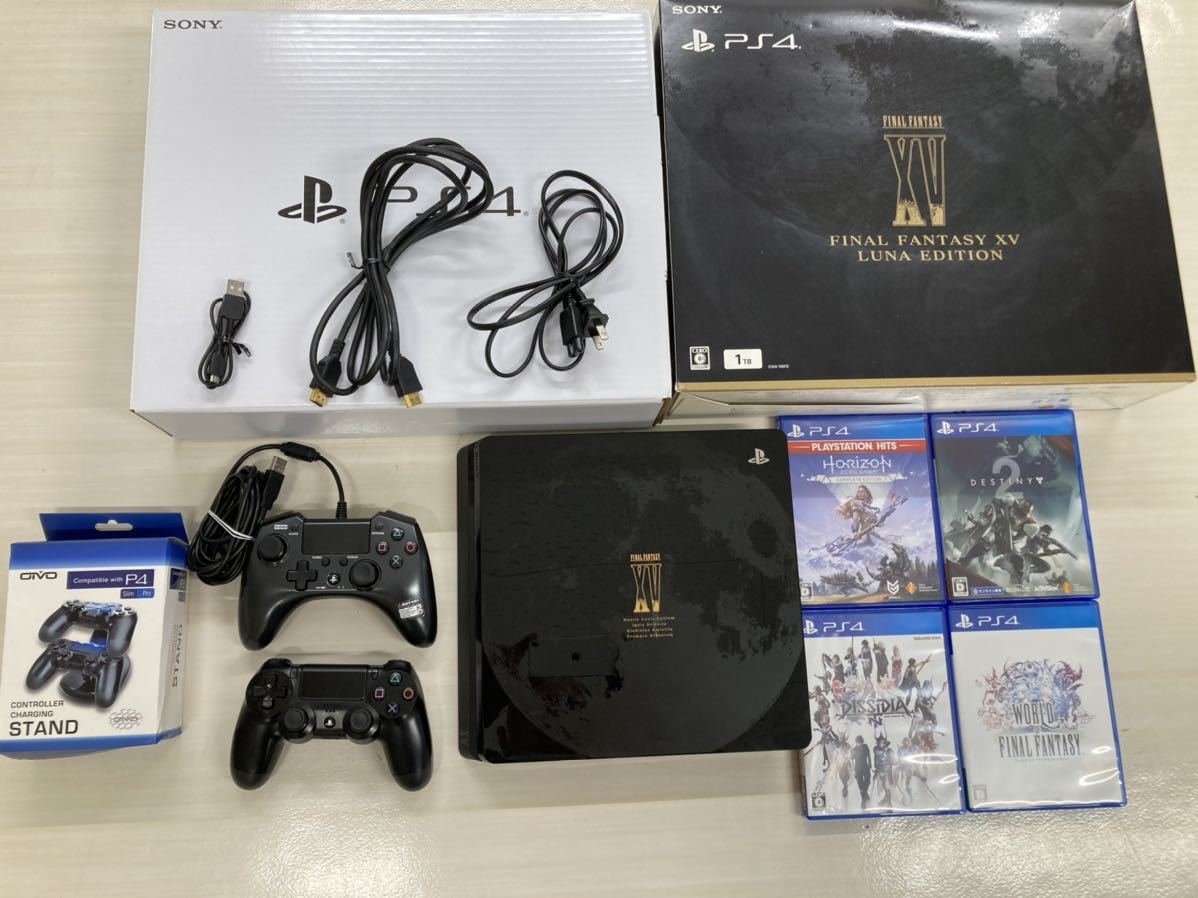 PlayStation 4 本体 FINAL FANTASY XV ゲーム付き - rehda.com