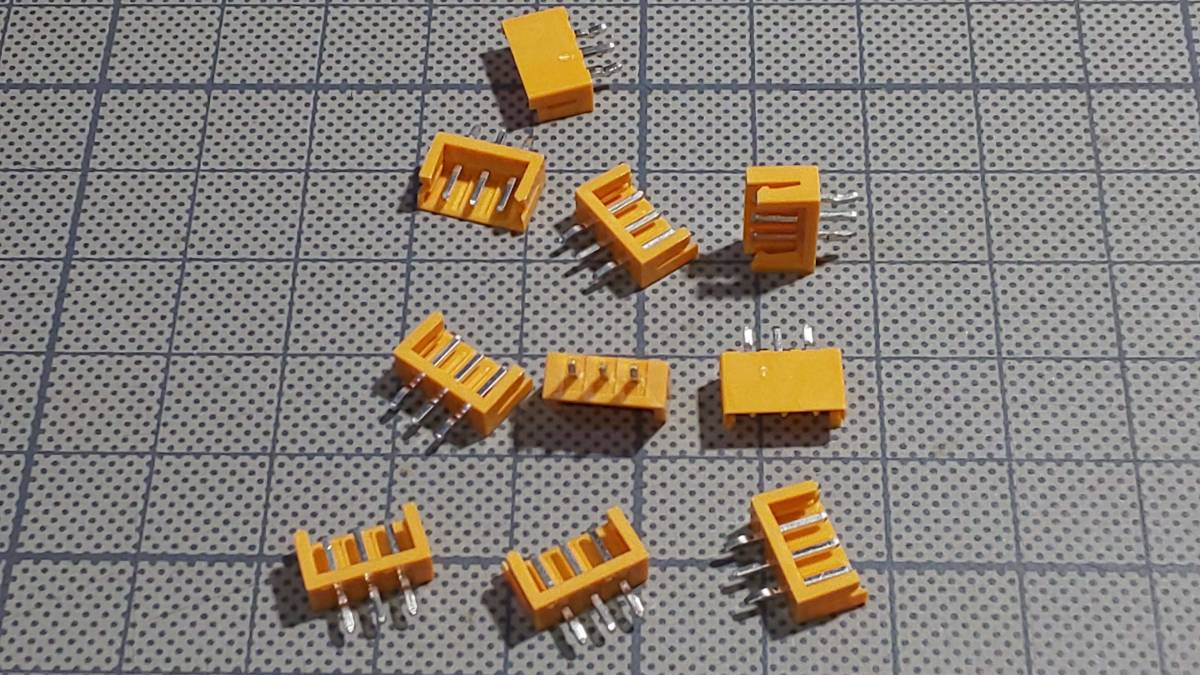 10個 基板対電線 EH コネクター トップ型 3ピン JST 日本圧着端子製造 B3B-EH_EHコネクタ10個＝1セット