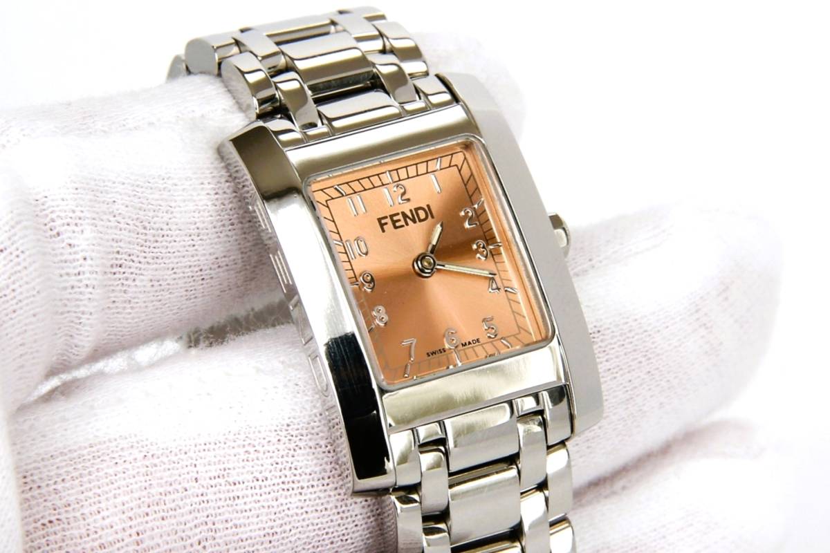 憧れ s1374 電池新品 腕時計 女性用 FENDI フェンディ - 腕時計 