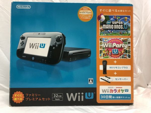国内正規品 Nintendo Wii U WII プレミアムセット KURO www.hallo.tv