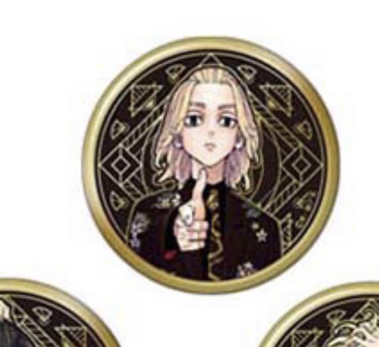 東リべ 佐野万次郎 マイキー 原画展 アルティメタル缶バッジ - library 東リべ 佐野万次郎 マイキー 原画展 アルティメタル缶バッジ - library