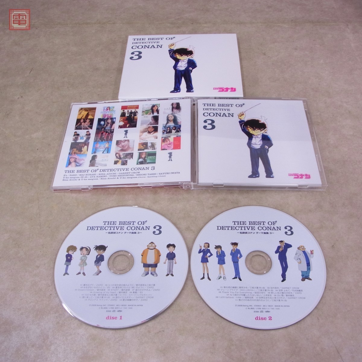 CD Detective Conan Thema collection 1~5 theater version Thema song the best total 6 pieces set Kuraki Mai / Komatsu Miho /ZARD/B\'z / Aiuchi Rina other [10