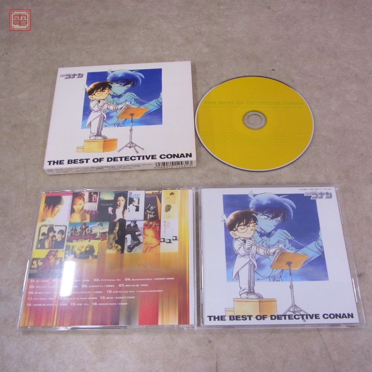 CD Detective Conan Thema collection 1~5 theater version Thema song the best total 6 pieces set Kuraki Mai / Komatsu Miho /ZARD/B\'z / Aiuchi Rina other [10