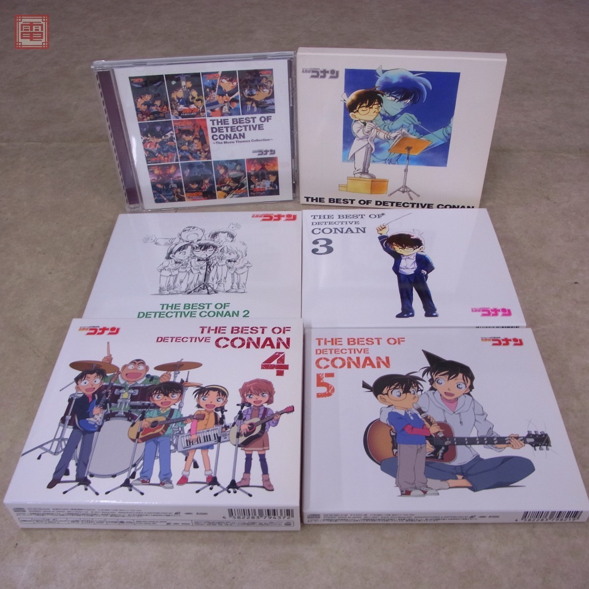 CD Detective Conan Thema collection 1~5 theater version Thema song the best total 6 pieces set Kuraki Mai / Komatsu Miho /ZARD/B\'z / Aiuchi Rina other [10