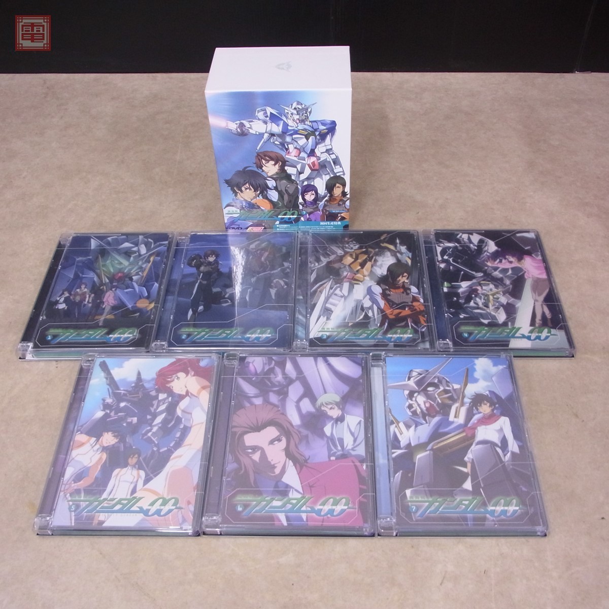 DVD 機動戦士ガンダム00 ダブルオー まとめて全14巻セット 収納BOX付 サンライズ【20_画像4
