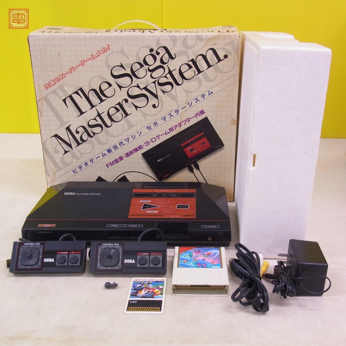 MS マスターシステム MK-2000 本体 MASTER SYSTEM セガ SEGA 箱ソフト2