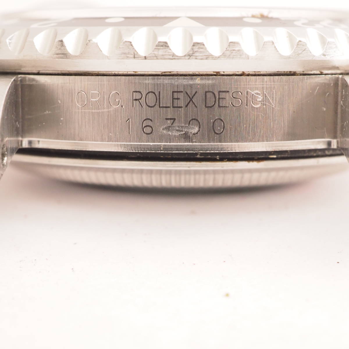 【希少品】ロレックス GMTマスター デイト Ref,16700 ROLEX OYSTER MASTER Cal,3175 A番台 メンズ 男性 腕時計[A268537]_画像7