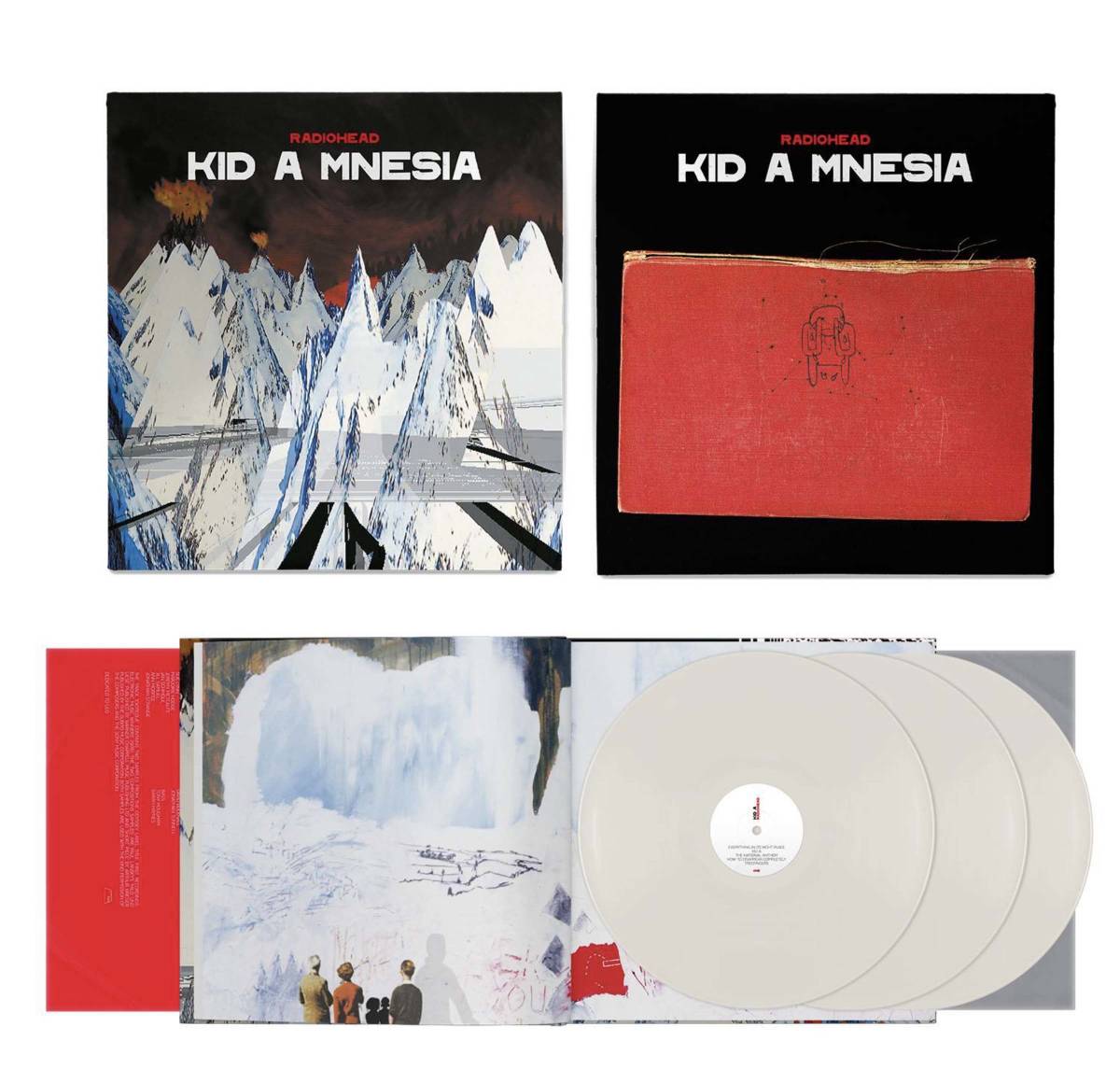 日本未発売 未開封 Radiohead KID A MNESIA / 3LP+ハードカバー豪華アートブック レディオヘッド 送料込み_画像1